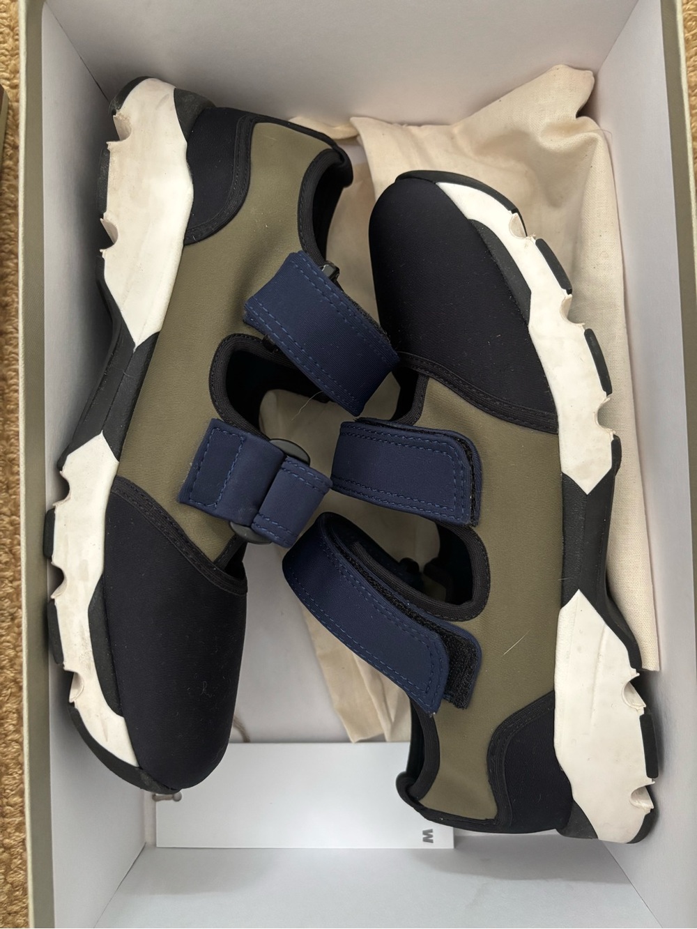 Marni Mary Jane Scuba Sneakers